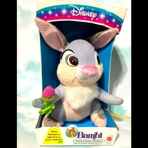 DISNEY VTG 90s NWT Bambi’s Thumper Textured Plush